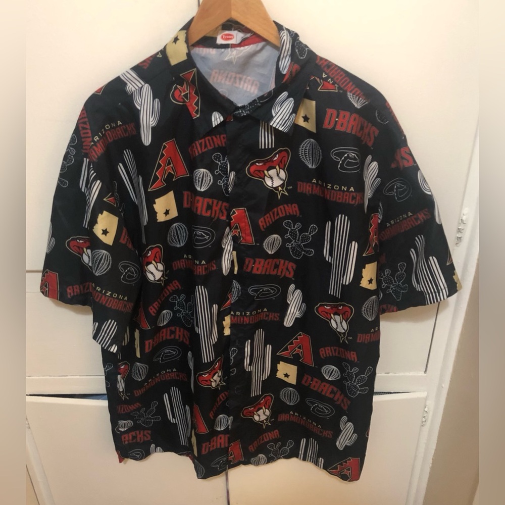 Arizona Diamondbacks Black Graphic Men's Shirt size XL